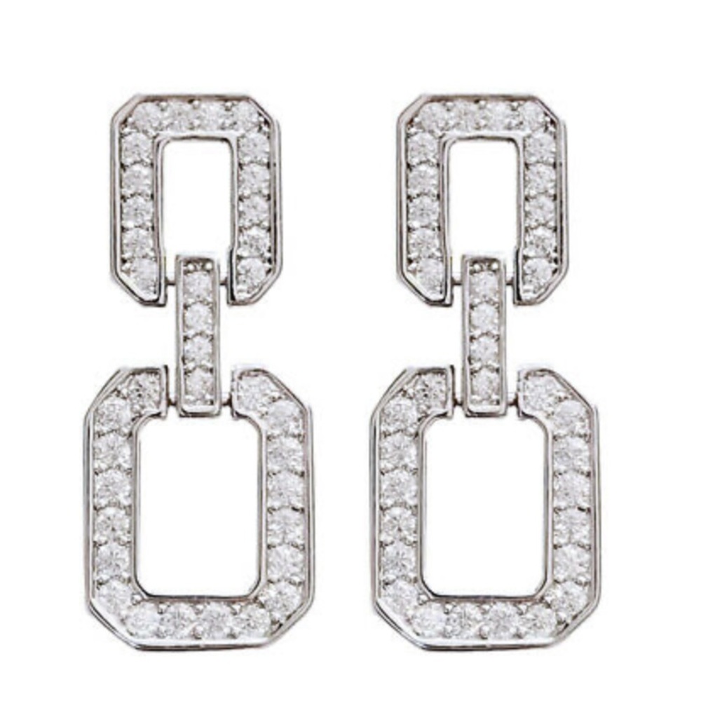 NEW 925 Sterling Silver Beautiful Earrings - Picture 2 of 4